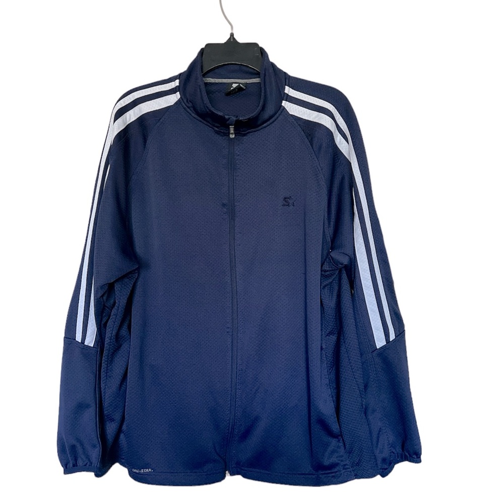 Starter Men's Vintage 90's Hip Hop Blue Sapphire Jacket Style #RM11204 Size XL